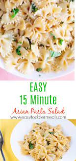 Asian Bow Tie Pasta Charisse Yu Recipe Cold Pasta Recipes Pasta Lunch Pasta Recipes For Kids