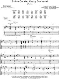Eb edim come on you target for faraway laughter, bb/f dm d7 gm come on you stranger, you legend, you martyr, and shine! Shine On You Crazy Diamond Sheet Music 5 Arrangements Available Instantly Musicnotes