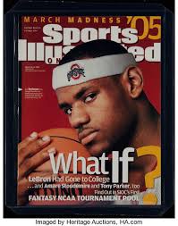 2005 Sports Illustrated On Campus LeBron James