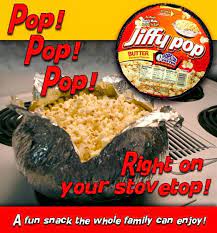 Jiffy Pop Almost Impossible To Find Nowadays But Still Fun If You Have The Patience To Stand There Shak Childhood Memories My Childhood Memories Remember