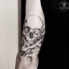 Small skull and crossbones tattoos | skull tattoo skull and crossbones temporary by symbolicimports. 100 Awesome Skull Tattoo Designs Cuded