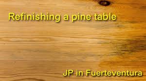 Build your own camp tents for your tabletop rpg games! How To Refinish A Pine Table Youtube