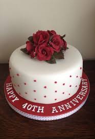Maybe you would like to learn more about one of these? 7 Anniversary Cake Ideas Anniversary Cake Wedding Anniversary Cakes Ruby Wedding Anniversary