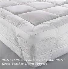 Luxury Goose Feather Down Topper As Used In Some Sofitel Hotels Mattress Uk Mattress Mattress Topper
