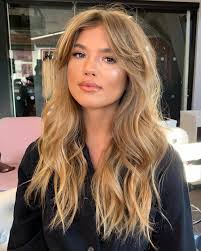 However, the latest reports have it that the bangs have made another yet big comeback with some improvements. Nina Rochford Auf Instagram Haare Make Up Fur Dieses Traummadchen Matildadjerf So Viele Susse Bilder Long Hair Styles Long Hair With Bangs Bardot Hair