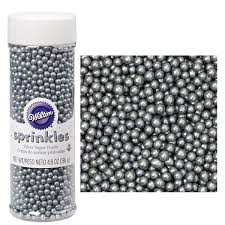 Wilton Silver Sugar Pearls 710 1174 Wilton Wilton Cake Decorating Wilton Sprinkles