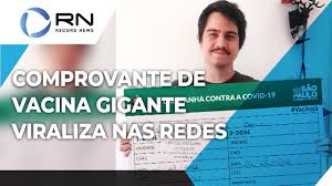 Será necessário cadastro no sistema do sus, caso não tenha ou faz mais de 2 anos que não utiliza o sus no município, procurar a unidade de saúde mais proxima de sua residência para realizar o cadastramento. Jovem Posta Foto Com Comprovante De Vacina Gigante E Viraliza Nas Redes Youtube