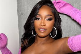 Keke Palmer's French Twist Looks Just Like a Rose
