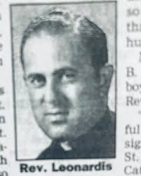 Going through some old scrapbooks that I put together. Father Leonardis was  my moms cousin. He along with my parents godparents grandparents and  priests who served in New Baltimore had a huge