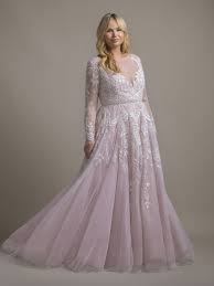 Style 6600s Hayley Hayley Paige Bridal Gown Amethyst Long Sleeve Rococo Bridal Wedding Dresses Whimsical Wedding Dresses Plus Size Wedding Dress Long Sleeve