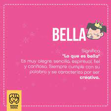 Significado Del Nombre Bella