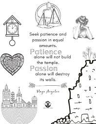 Included into beautiful and various patterns to color. Free Inspirational Quote Coloring Pages For Adults