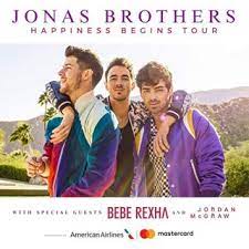 The trio will perform two shows in south florida at the end of the year: Happiness Begins Tour Wikipedia