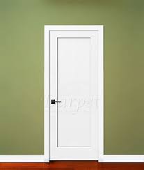 1 Panel Flat Door Madison From Jeld Wen Darpet Interior Doors For Chicago Builders Doors Interior House Trim Panel Doors