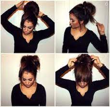 More images for how to make bangs without cutting your hair » 7 Fake Bangs Ideas Fake Bangs Long Hair Styles Hair Tutorial