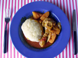 Usually loaded with coconut milk and cream, the. Angola Muamba De Galinha Chicken Stew With Palm Oil Where The Food Is