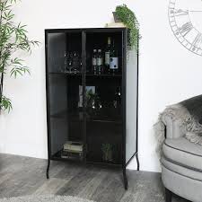 Buy metal industrial cabinets and get the best deals at the lowest prices on ebay! Tall Black Metal Glass Storage Cabinet