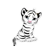 9 cool de bebe tigre dessin photos coloriage don carlton