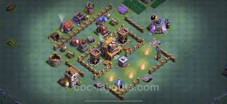 Once you have it up to level 4 you can do the gear up on your cannon in your home village. Top Builder Hall Level 4 Anti 3 Stars Base With Link Clash Of Clans 2020 Bh4 Copy 7