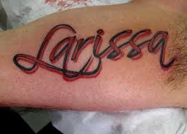Wave sound of i love you tattoo.there are a lot of people who call you by your name.but there is only one person who can make it sound so damn special.!!! 30 Name Tattoo Design Ideas Get Your Swag On With The Very Best