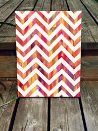 Easy Masking Tape And Paint Wall Art Canvas Diy The Background With Black Bike Diy Canvas Wall Art Canvas Painting Diy Painters Tape Art