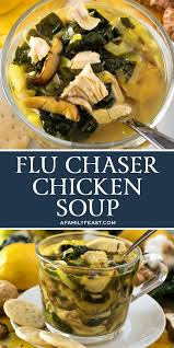 9.5 / 10 (27 votes). Flu Chaser Chicken Soup A Family Feast
