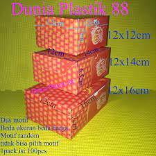 Maybe you would like to learn more about one of these? Isi100pcs Dus Kue Motif 12x12cm 12x14cm 12x16cm Box Kotak Kertas Tempat Snack Hajatan Kue Aqua Buah Shopee Indonesia