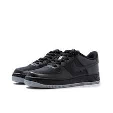 Air Force 1 Lv8 Black And Grey Nike Air Force 1 Lv8 Gs Black Black Wolf Grey Sneakers Nike
