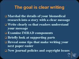 Critical appraisal of scientific articles 13 02 2009. Tips On Writing Your Biomedical Research Paper And
