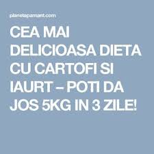 Cea Mai Delicioasa Dieta Cu Cartofi Si Iaurt Poti Da Jos 5kg In 3 Zile Dieta Health Fitness Health