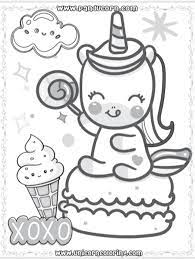 Unicorn Eating Ice Cream Unicorn Coloring Pages Coloring Pages Magical Book