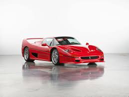 It was offered in berlinetta and spyder forms. 1995 Ferrari F50 Values Hagerty Valuation Tool