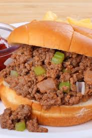 Pulled beef onion buns caramelized onions (recipe tried pulled beef sandwich today with carmelized onions! Pizza Sloppy Joes Recipe With Ground Beef Celery Onion Tomato Sauce Ketchup Barbecue Sauce Brown Sugar Chicken Gumbo Soup Loose Meat Sandwiches Recipes