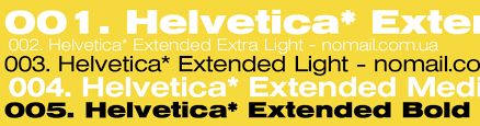 Learn how to download and install fonts in macos and windows so that you can use them in other programs like word, pages, and photoshop. Helvetica Extended Bq Download Free Helvetica Fonts