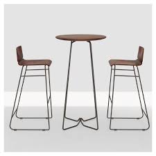 Table Haute Cena Hi Table Bar Bois Zeitraum Table Haute Ronde Tabouret Bois Tabouret Vintage