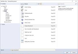 Referencing An External Xamarin Ios Storyboard Using Visual Studio