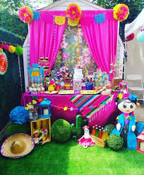 Maybe you would like to learn more about one of these? Mexican Theme Party Birthday Party Ideas Photo 1 Of 19 Mexican Party Theme Frida Kahlo Birthday Mexican Birthday Parties