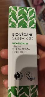 Bio Vegane Skinfood Organic Green Tea Serum 30 Ml Inci Beauty Produktite sa ot seriyata organic green tea, specialno razrabotena za chuvstvitelna i stresirana kozha. inci beauty