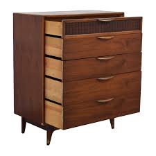 With clear and precise lines, they are streamlined furnishing elements that were made in line with the principle of form follows. 47 Off Vintage Mid Century Modern Five Drawer Dresser Storage
