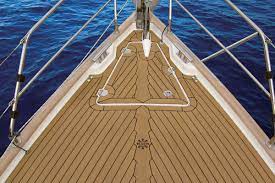 Replacing Boat Floor With Plastic Composite Wpc Decking Plastic Flooring Staining Deck