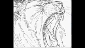 Maybe you would like to learn more about one of these? Drawing A Lion Mumbai Growl Youtube