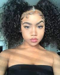Pinterest Yagurlfaith Edges Hair Baddie Hairstyles Natural Hair Styles