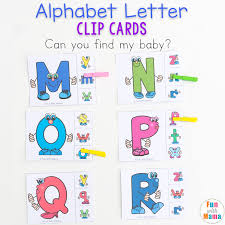This is a very basic and easy upper and lowercase letter matching activity to reinforce matching letters of the alphabet in a fun way that . Uppercase And Lowercase Letter Matching Clip Cards Fun With Mama