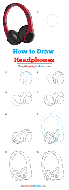 As a person who struggled throughout elementary and high school, i like to explore more. How To Draw Headphones Really Easy Drawing Tutorial