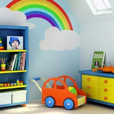Rainbow Kids Room Wall Novocom Top Make some rainbow art and crafts children love rainbows and making rainbow art is no exception.