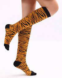 Animal Print Compression Socks 20 30 Mmhg Support Stockings Support Stockings Compression Socks Compression