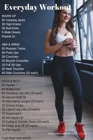 Get A Full Body Workout At Home These Are Perfect 30 Day Fitness Challenges For Women And M Full Body Workout Routine 30 Day Workout Challenge 30 Day Fitness