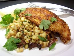 I'll help you out by providing some menu ideas and side dish recipes for your next big event or dinner. Well Fed Blackened Catfish With Spicy Fried Corn