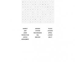Judiciary Intermediate Word Search