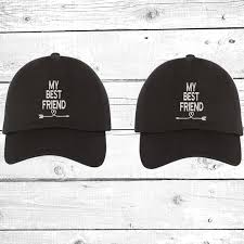 My Best Friend Dad Hats Baseball Cap Gifts for Best Friends Couples Hat His  and Hers Baseball Hat Valentines Caps Matching hats Gift for her